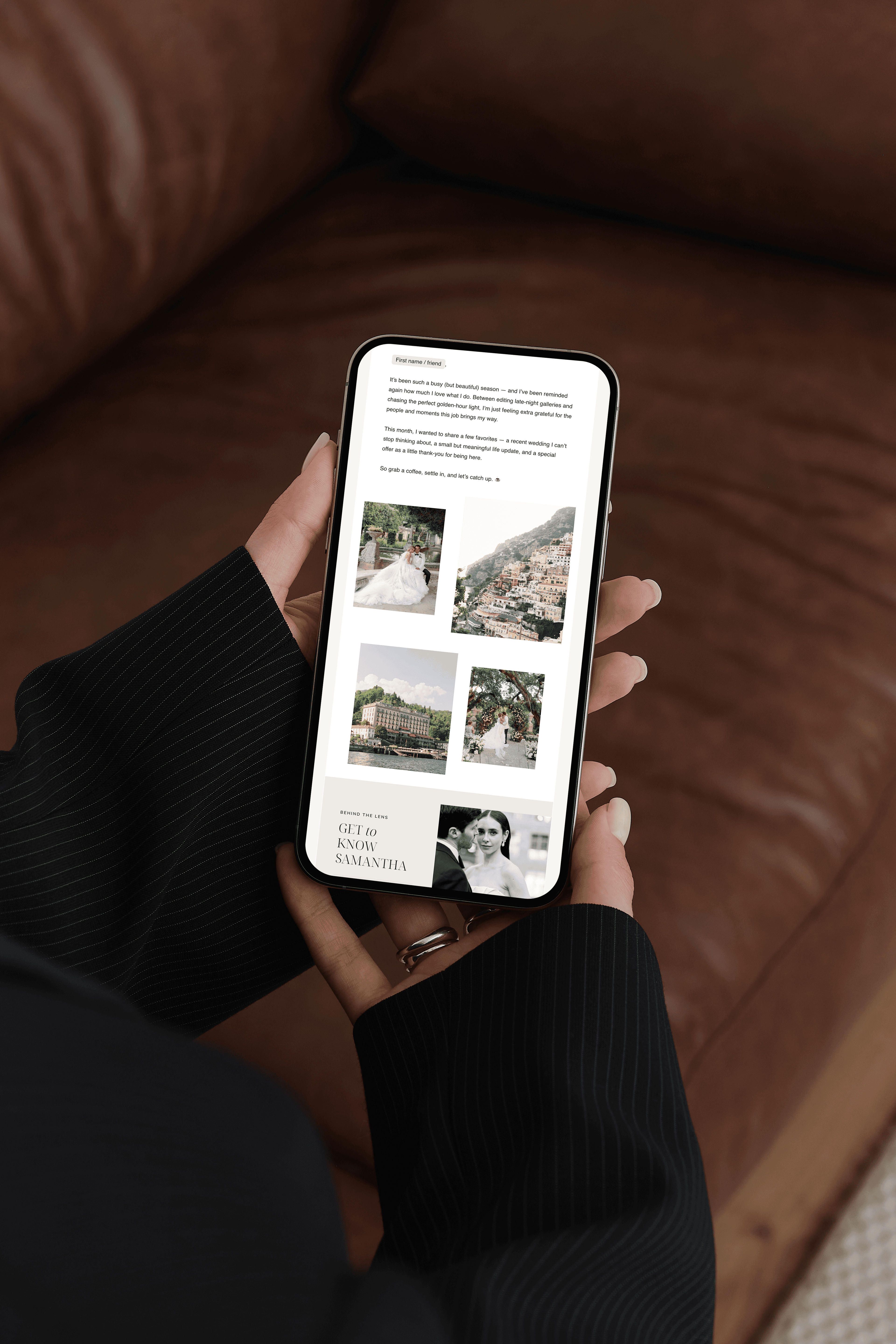 Samantha Kay: Flodesk Newsletter Templates