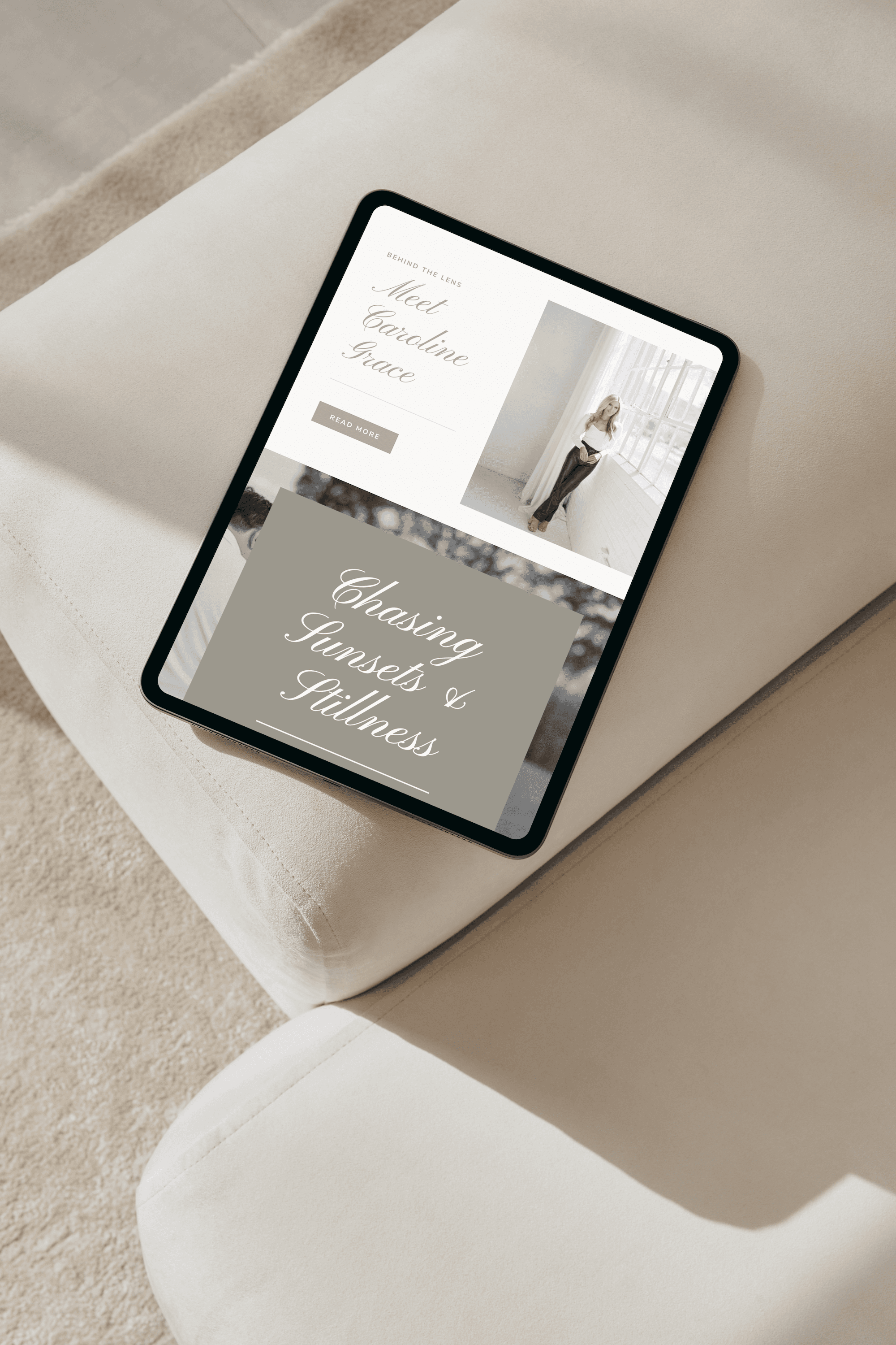 Caroline Grace: Flodesk Newsletter Templates