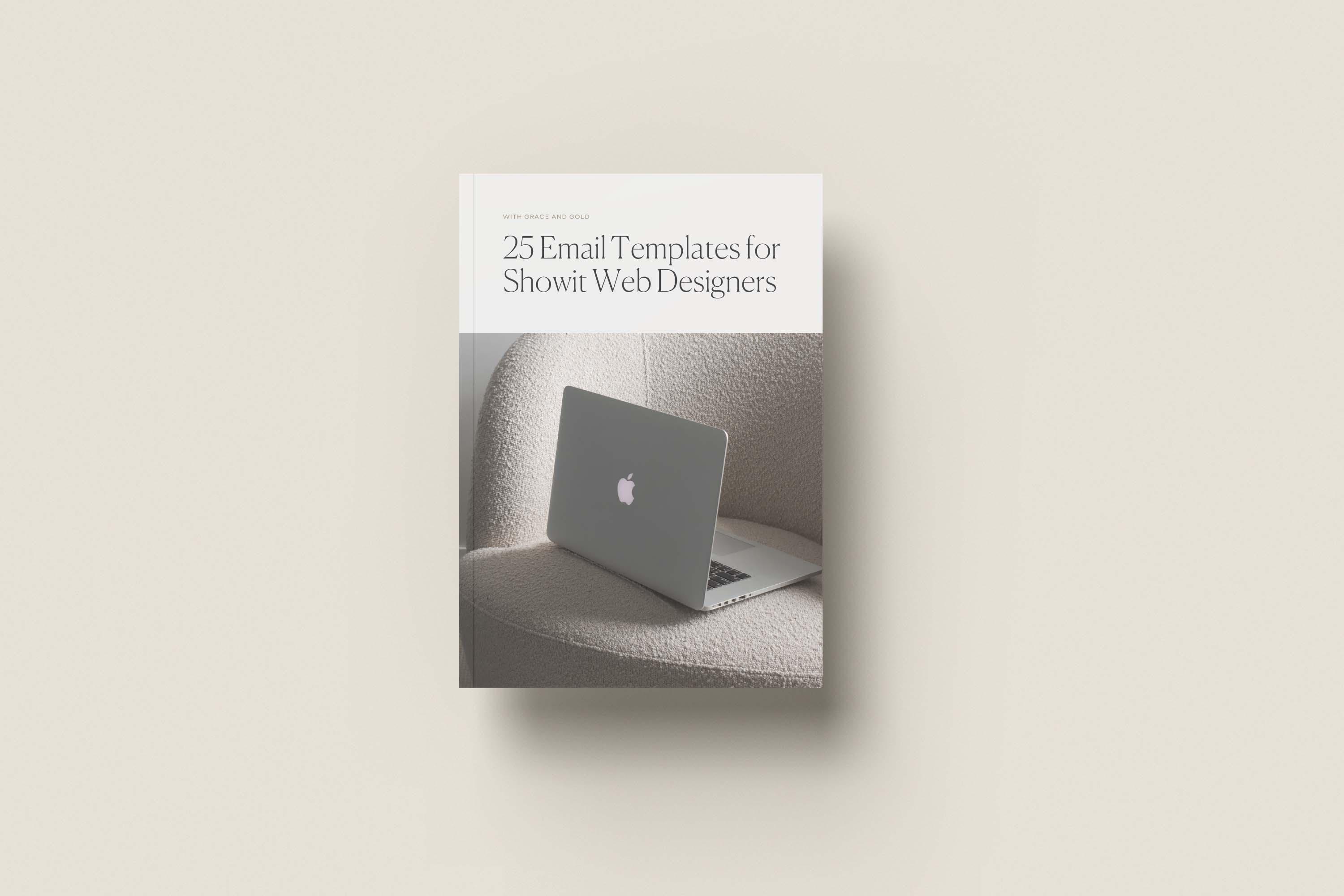 25 Email Templates for Showit Web Designers