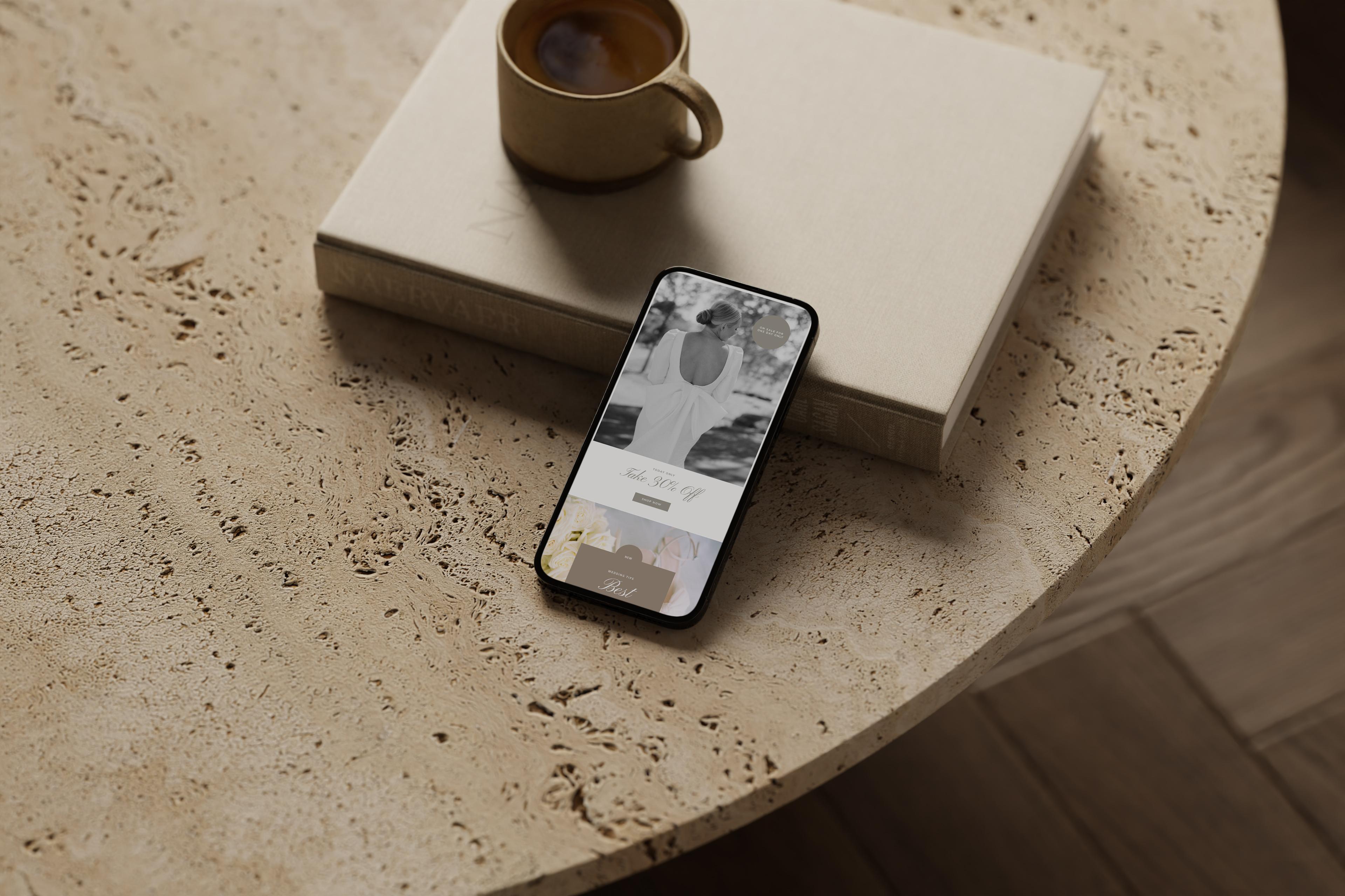 Caroline Grace: Flodesk Newsletter Templates