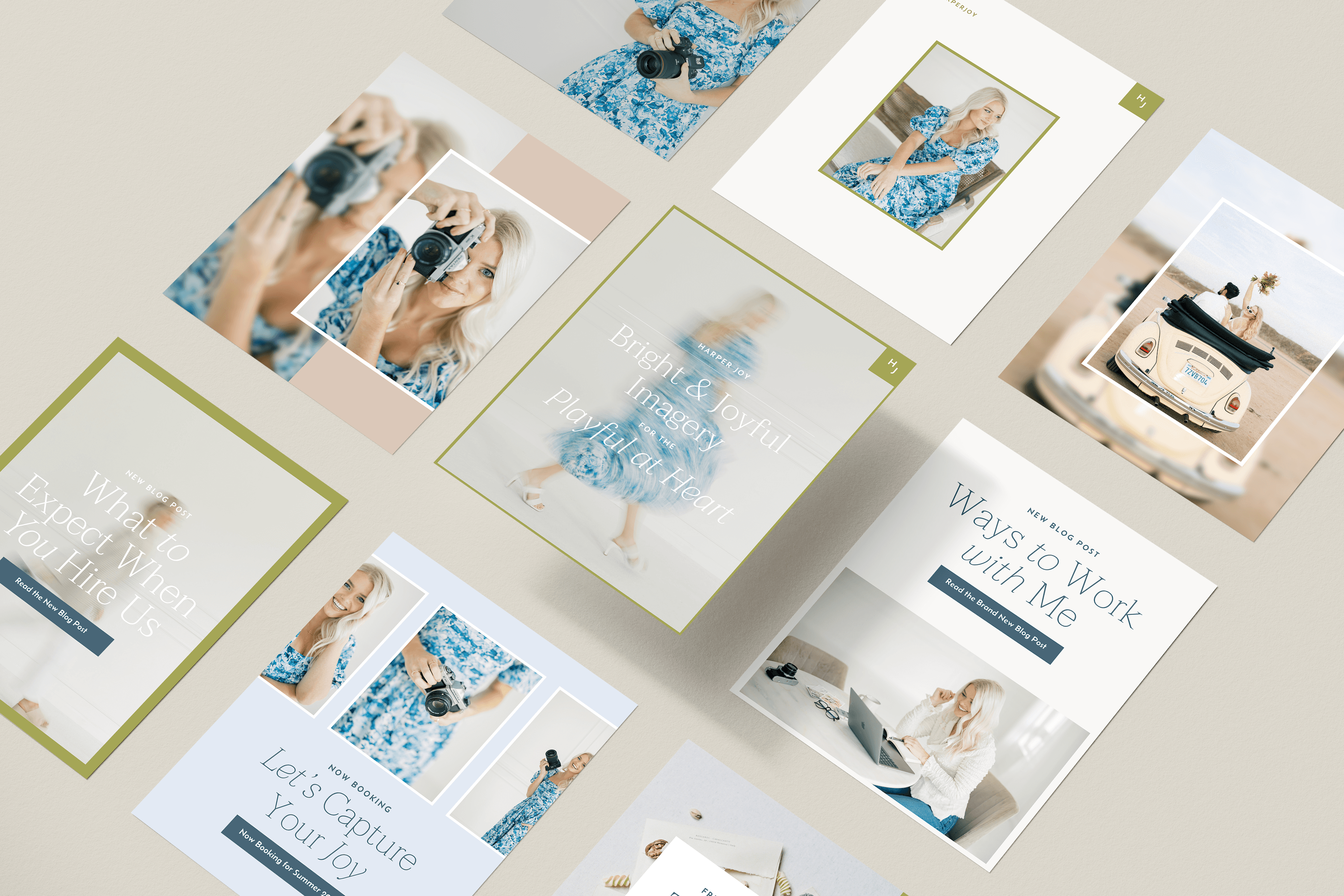 Harper Joy: Canva Instagram Templates